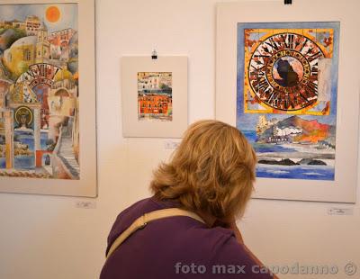 Ottavio Romano a Positano con la sua nuova mostra