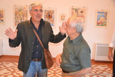 Ottavio Romano a Positano con la sua nuova mostra