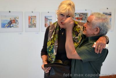 Ottavio Romano a Positano con la sua nuova mostra