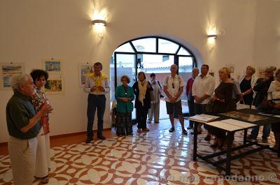 Ottavio Romano a Positano con la sua nuova mostra