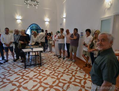 Ottavio Romano a Positano con la sua nuova mostra
