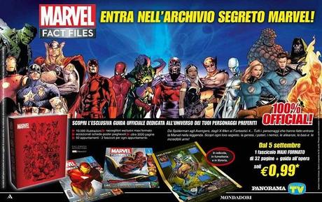 Mondadori presenta Marvel Fact Files, la guida 100% ufficiale alluniverso Marvel Mondadori Marvel Comics 