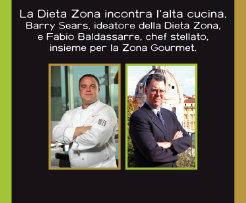 Save the date: il 13 settembre a Milano la cucina stellata di Fabio Baldassarre incontra #enerzona di Barry Sears