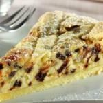 Ricette di dolci: crostata con mascarpone e gocce di cioccolato