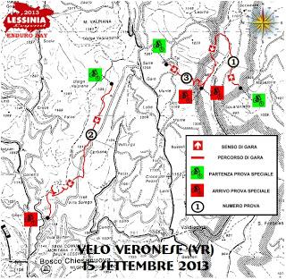 Lessinia Legend XCS Enduro 2013: le mappe delle 2 gare