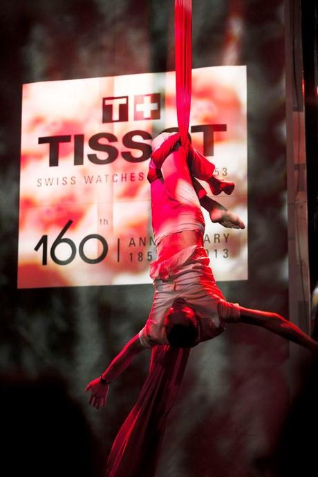 Tissot 160° anniversario evento vip Milano