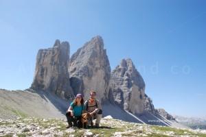 Alla forcella di Lavaredo - vista sulle nord delle Tre Cime