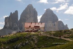 Rifugio Locatelli alle Tre cime di Lavaredo