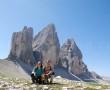 Alla forcella di Lavaredo - vista sulle nord delle Tre Cime