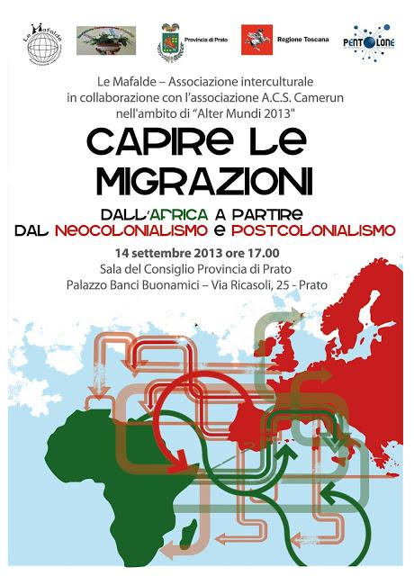 Capire le migrazioni a partire dal neo- e post- colonialismo. Prato, 14/09