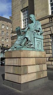 Statua di David Hume