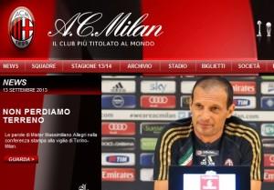 Allegri in conferenza stampa: 