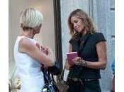 Cristina Parodi, shopping Montenapoleone: look total black (foto)