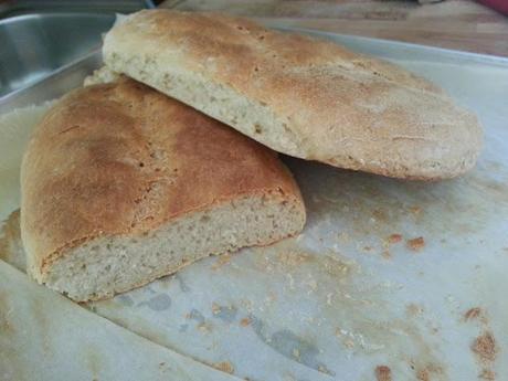 Ciabatta bassa (lievito madre essicato)