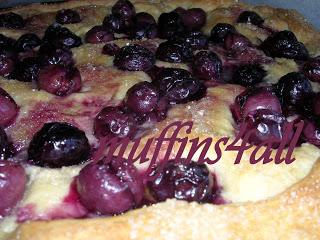 Schiacciata (ciaccia) con uva e rosmarino