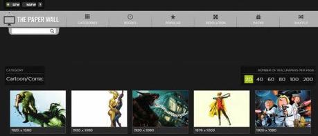 The Paper Wall - migliaia di sfondi per personalizzare il desktop