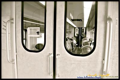 in treno, da Pontedera a Empoli