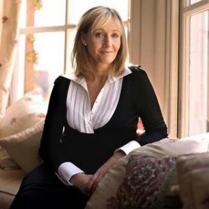 La scrittrice J. K. Rowling