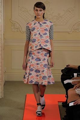 London Fashion Week SS14_ Eudon Choi and Asian Flowers.