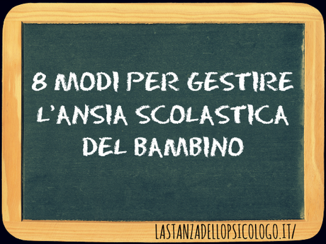 Preparativi per il rientro a scuola: 8 modi per gestire l'ansia del bambino