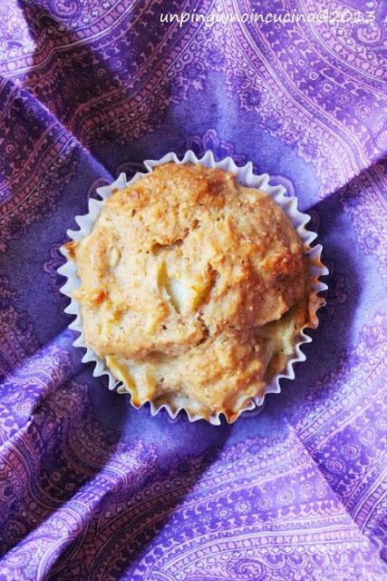 Muffin integrali alle mele (senza burro né olio)