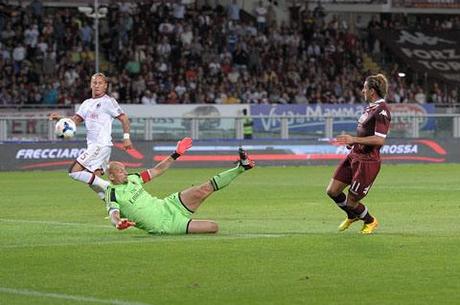 (Cerci batte Abbiati per il 2-0, purtroppo non definitvo....)