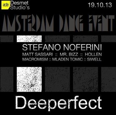 Deeperfect Label Night @ ADE - Amsterdam il 19 ottobre 2013.