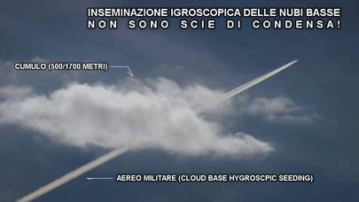 Il fattore della pressione atmosferica nella formazione delle scie