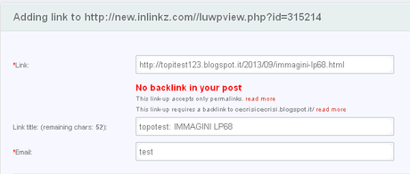 ‘No Backlink in Your Post’ – Come Rimediare?