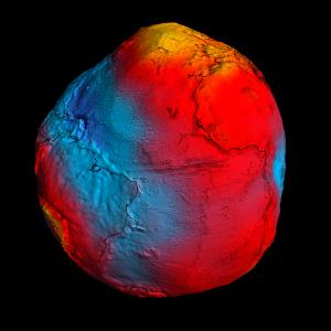 Mappa del campo gravitazionale della Terra