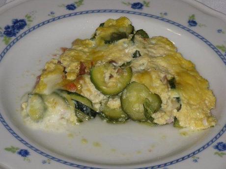 Finta frittata di zucchine...