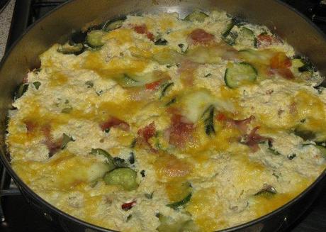 Finta frittata di zucchine...