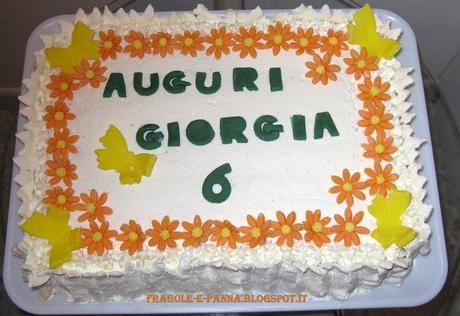 Torta Bis per Giorgia e il suo 6° complenno