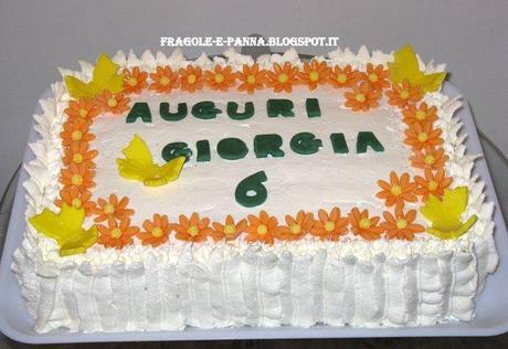 Torta Bis per Giorgia e il suo 6° complenno