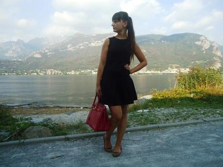 little black dress and a red treasure