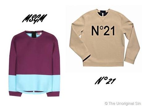 must have 13/14, felpa neoprene, felpa msgm neoprene, felpa n21, felpa msgm