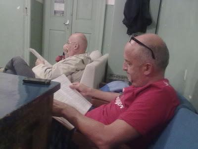 Cominciano le prove...