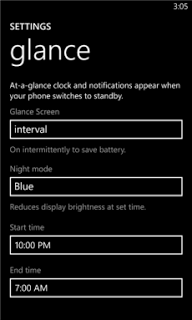 Arriva un'aggiornamento dedicato a Nokia Glance per device WP8 aggiornati ad Amber!