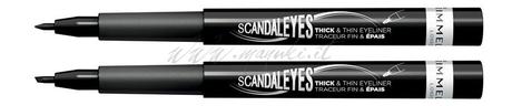 Review Scandaleyes Eyeliner e Shadow Paint Rimmel London