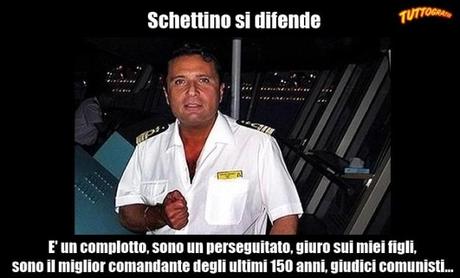 Umorismo e vignette sulla Costa Concordia