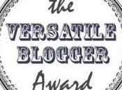 versatile blogger award!