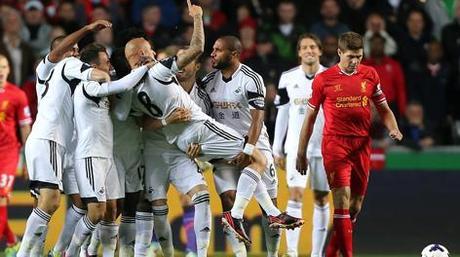 Swansea – Liverpool 2-2: decide Shelvey, nel bene e nel male