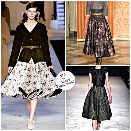 Fall/Winter 13/14 Trends: Flared Skirts.