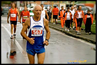 facce da maratona, in partenza