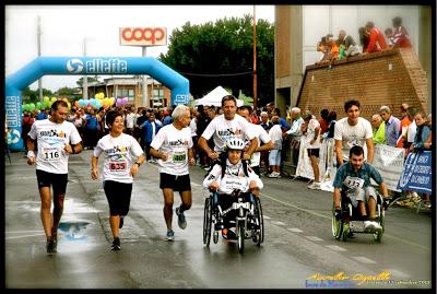 facce da maratona, in partenza