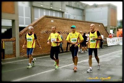 facce da maratona, in partenza