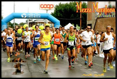 facce da maratona, in partenza