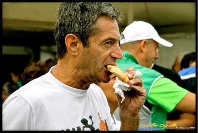 facce da maratona, in partenza