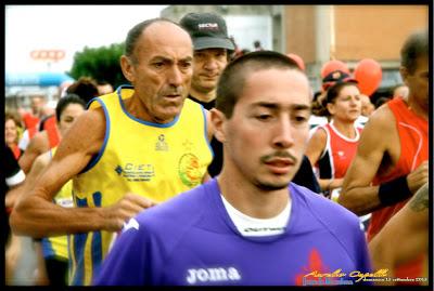 facce da maratona, in partenza