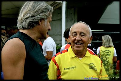 facce da maratona, in partenza